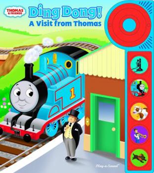 Board book Play-a-Sound Doorbell Book, A Visit from Thomas & Friends Book