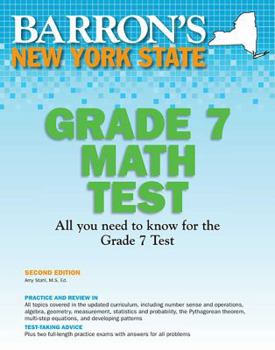 Paperback New York State Grade 7 Math Test Book