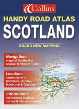 Paperback Handy Road Atlas Scotland Book