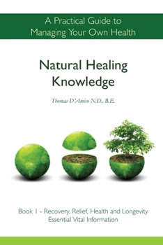 Paperback Natural Healing Knowledge Book 1: A practical guide to managing your own health Book