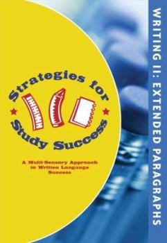 Paperback Strategies for Study Success, Extended Paragraphs Multisensory Writing Workbook Book