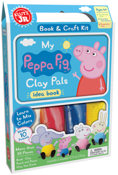 Toy Klutz Jr My Peppa Pig Clay Pal Book
