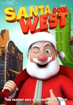 DVD Santa Goes West Book