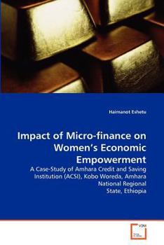 Paperback Impact of Micro-finance on Women's Economic Empowerment Book