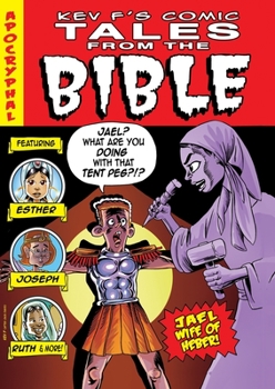 Paperback Comic Tales From The Bible: 90 full colour pages of humorous graphic novel adaptations Book