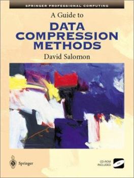 Paperback A Guide to Data Compression Methods [With CD-ROM] Book