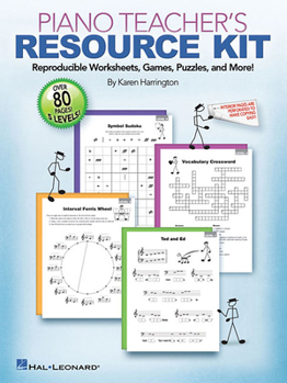 Paperback Piano Teacher's Resource Kit: Reproducible Worksheets, Games, Puzzles, and More! Book