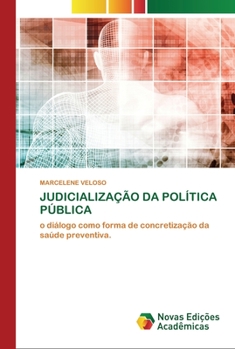 Paperback Judicialização Da Política Pública [Portuguese] Book