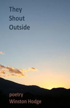 Paperback They Shout Outside: poetry Book