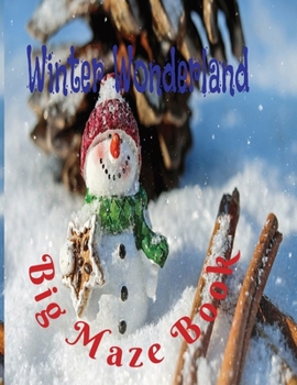 Paperback Winter Wonderland Big Maze Book: Ages 5-8 Book