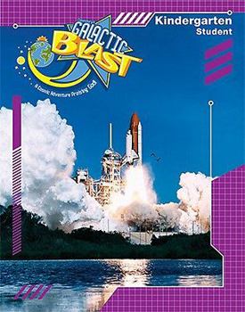 Hardcover Vacation Bible School 2010 Galactic Blast Kindergarten Student VBS: A Cosmic Adventure Praising God Book