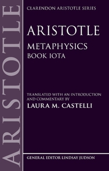 Paperback Aristotle: Metaphysics: Book Iota Book