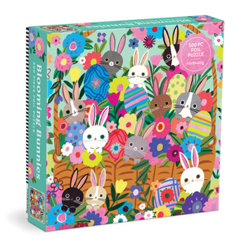 Misc. Blooming Bunnies 500 Piece Foil Family Puzzle Book