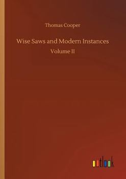 Paperback Wise Saws and Modern Instances Book