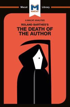 Paperback An Analysis of Roland Barthes's the Death of the Author Book