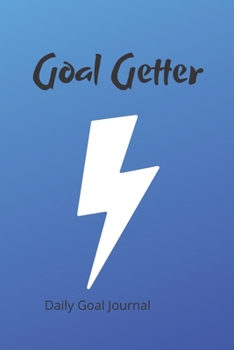 Paperback Goal Getter: Daily Goal Journal Book