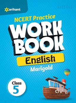 Paperback NCERT Practice Workbook English Marigold Class 5th Book