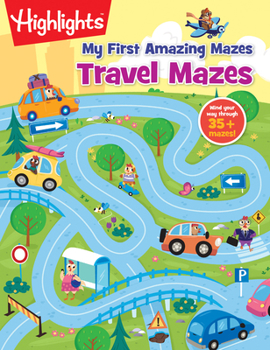 Paperback Travel Mazes Book