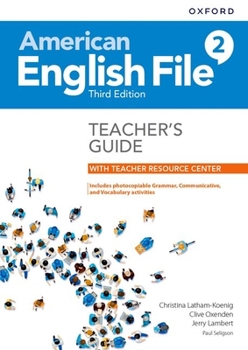 Paperback American English File 3e Teachers Book 2 Pack Book