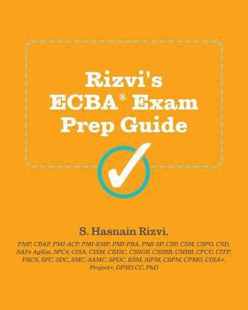 Paperback Rizvi's ECBA Exam Prep Guide Book