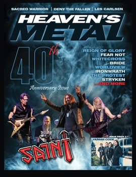 Paperback Heaven's Metal Magazine - 40th Anniversary Edition Book