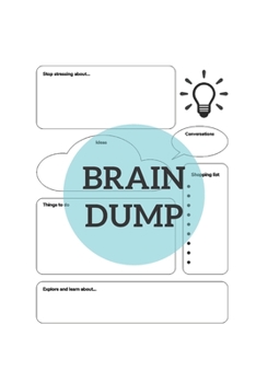 Paperback Brain Dump: Your Journal Note Book