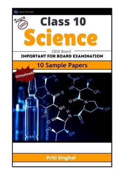 Paperback Class 10 Science CBSE Unsolved Question Papers Book