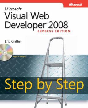 Paperback Microsofta Visual Web Developera[ 2008 Express Edition Step by Step Book