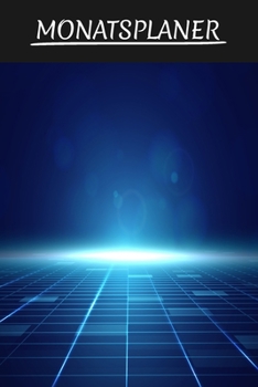 Monatsplaner: Monatskalender, Terminplaner und Familienplaner. Zum Planen, Organisieren und Notieren. 2020. Blau (German Edition)