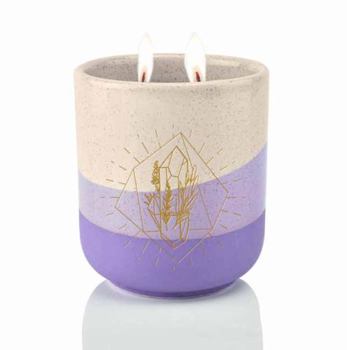 Hardcover Mindfulness Scented Candle (11 Oz.) [Inner World Series] [Ceramic] Book