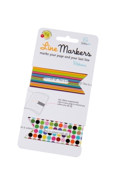 Misc. Linemarkers-Ribbon (Magnetic Bookmark) Book