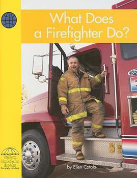 What Does a Firefighter Do? - Book  of the Yellow Umbrella: Social Studies ~ Spanish