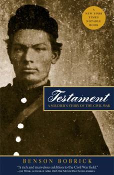 Paperback Testament: A Soldier's Story of the Civil War Book