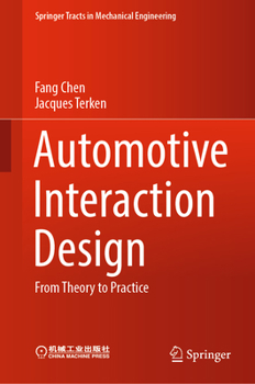 Hardcover Automotive Interaction Design: From Theory to Practice Book