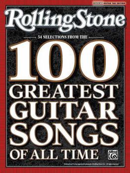 Paperback Rolling Stone 34 Selections from the 100 Greatest Guitar Songs of All Time Book