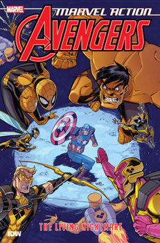 Paperback Marvel Action: Avengers: The Living Nightmare (Book Four) Book