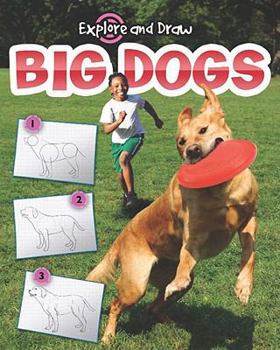 Paperback Big Dogs, Drawing and Reading Book