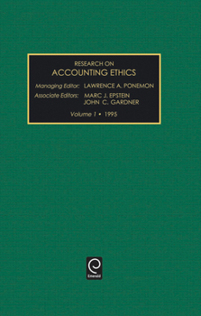 Hardcover Research on Accounting Ethics Book