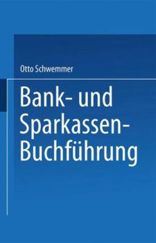 Paperback Bank- Und Sparkassen-Buchführung [German] Book