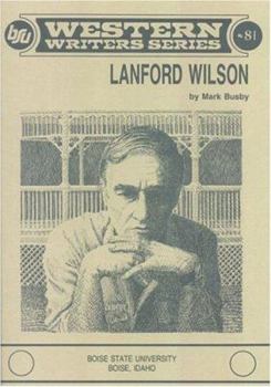 Paperback Lanford Wilson (Western Writers #81) Book