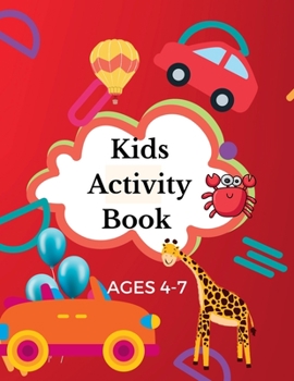 Paperback Kids Activity book Ages 4-7 years Book