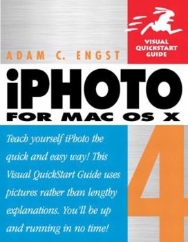 Paperback iPhoto 4 for Mac OS X: Visual QuickStart Guide Book