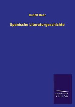 Paperback Spanische Literaturgeschichte [German] Book