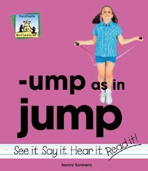Ump As in Jump (Word Families Set 4) - Book  of the Word Families