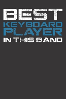 Notebook: Piano Keyboard Player Musical Instrument Gift Dot Grid 6x9 120 Pages