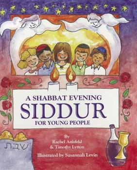 Hardcover A Toddler's Shabbat Siddur: Shabbat Evening Book