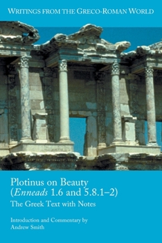 Paperback Plotinus on Beauty (Enneads 1.6 and 5.8.1-2): The Greek Text with Notes Book