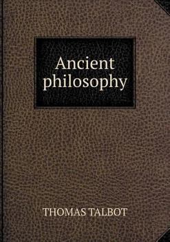 Paperback Ancient philosophy Book