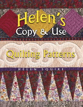 Paperback Helen's Copy and Use Quilting Patterns Book