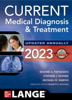 Paperback Current Medical Diagnosis and Treatment 2023 Book